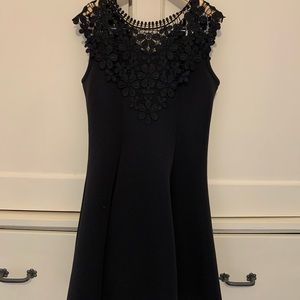 Girls dress with lace details
